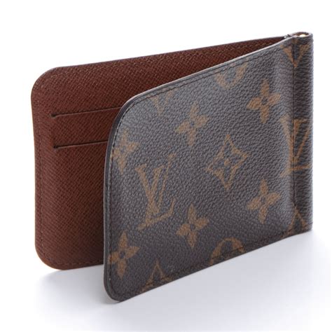 lv mens money clip wallet|louis vuitton billfold wallet.